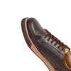 Mayfair brown sneakers inspired by London’s rich Mayfair heritage.