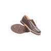 Raphael's brown sneakers crafted with fine fabric lining and TPR sole.
