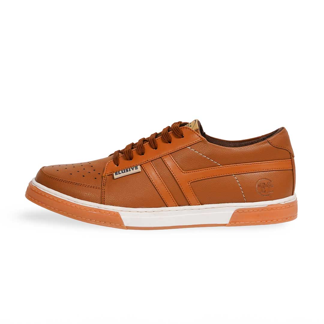 Soho 1 tan sneakers featuring urban sophistication and padded collars.