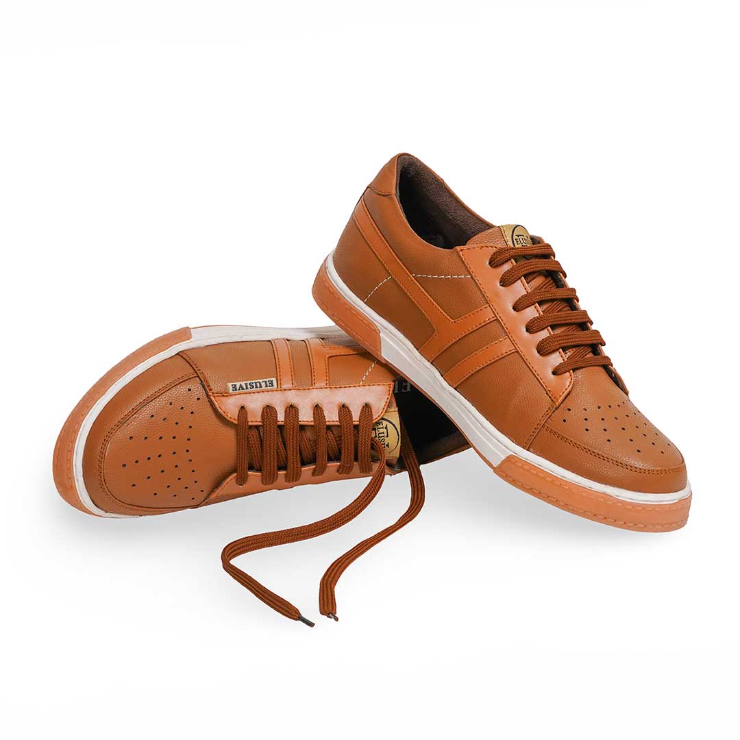 Soho 1 tan sneakers featuring urban sophistication and padded collars.